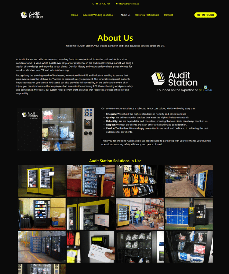Audit Station - About