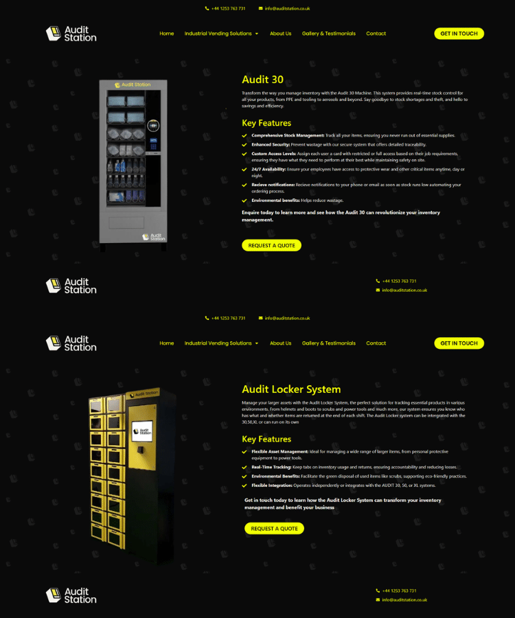 Audit Station - Product