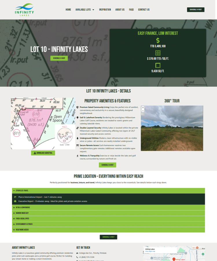 Lot Page