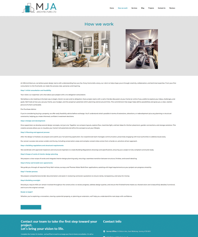 MJA - How We Work