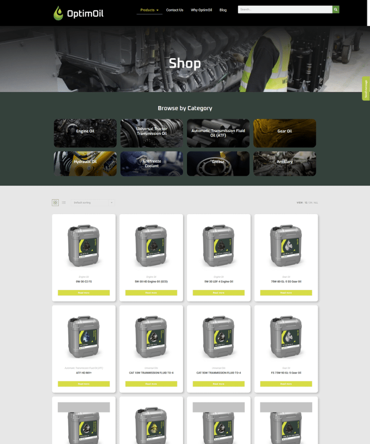 Optimoil - Shop